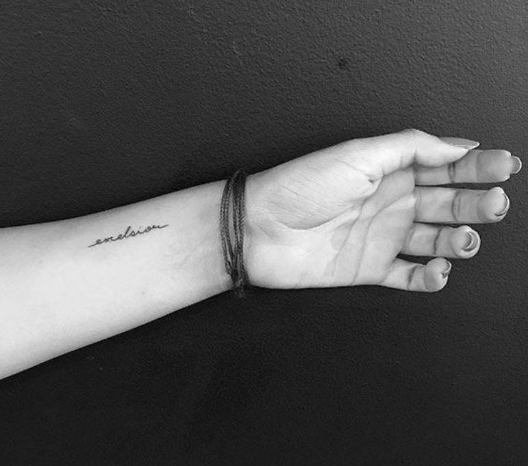 20 Beautiful Cursive Quote Tattoos with Meaning - easy.ink™