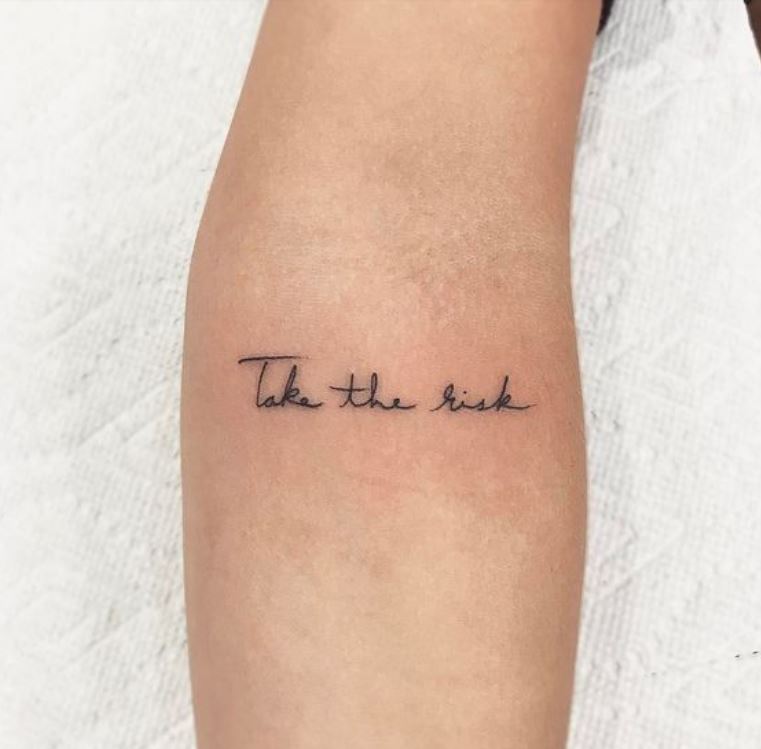 66 Meaningful Oneword Tattoos That Say A Million Things