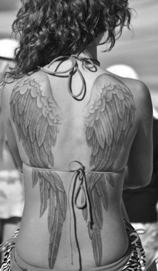 20 Cool Angel Wing Tattoos for Men in 2024 - The Trend Spotter