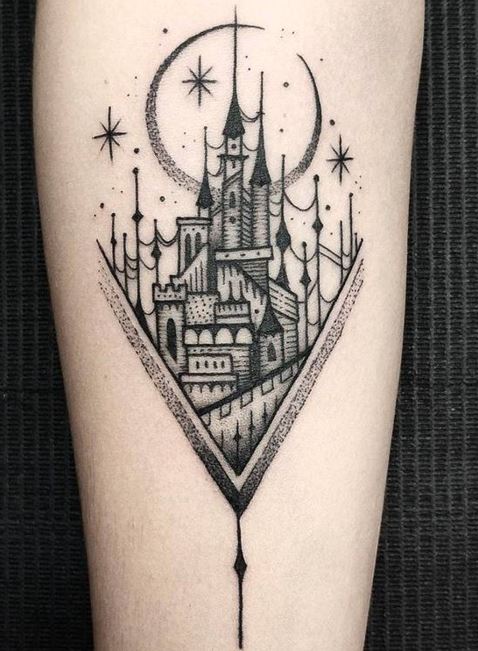 harry potter castle tattoosTikTok Search