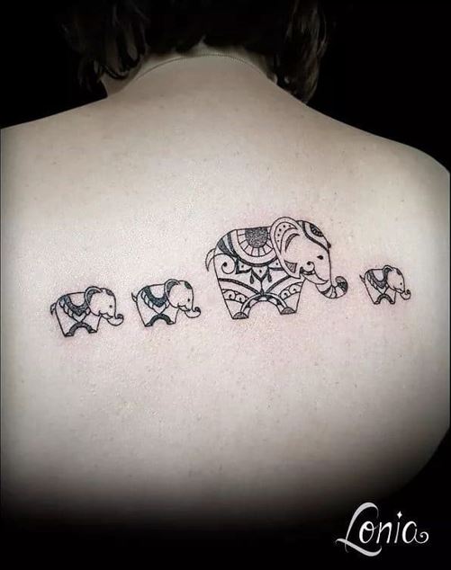 45 Elephant Tattoos For Thigh