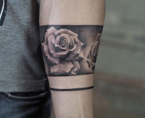 Rose Wrist Tattoo  Etsy