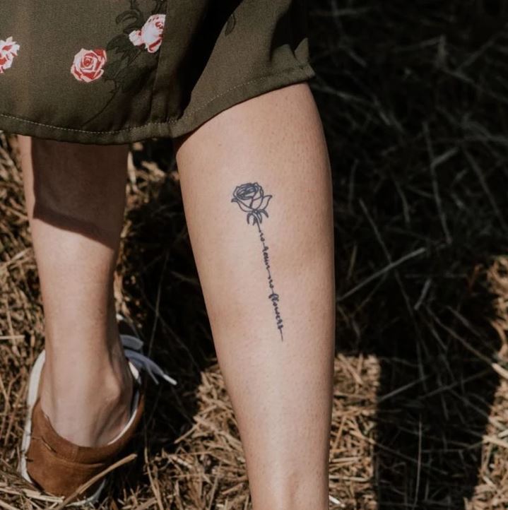 Buy No Rain No Flowers Temporary Tattoo set of 3 Online in India  Etsy