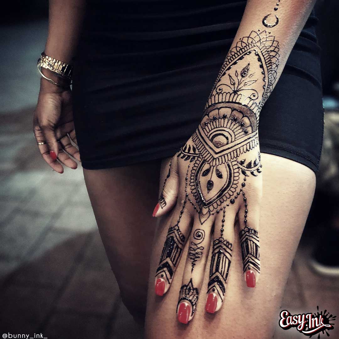 Janice Slechthorend Tienerjaren Semi-Permanent Tattoo Freehand Ink - Full Kit - easy.ink™