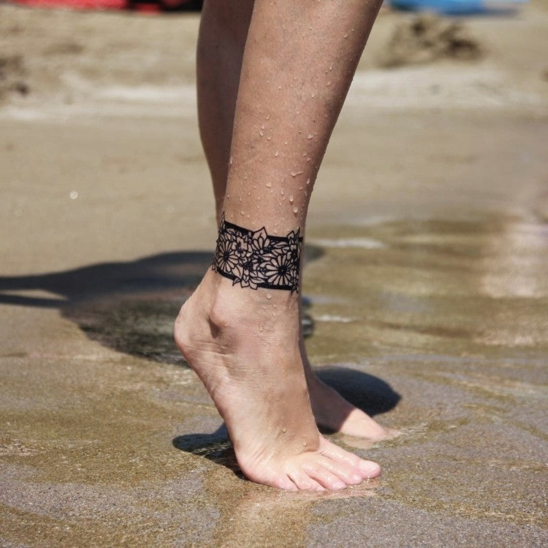 The hot girl summer staple are anklet tattoos. This summer & every sum... |  TikTok