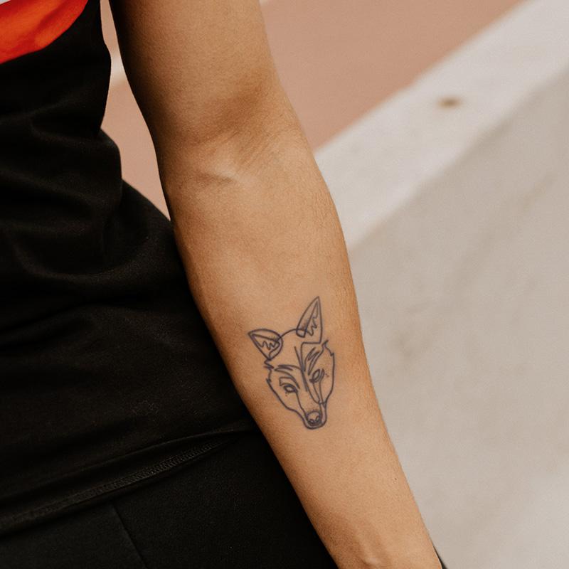 fox tattoo tumblr