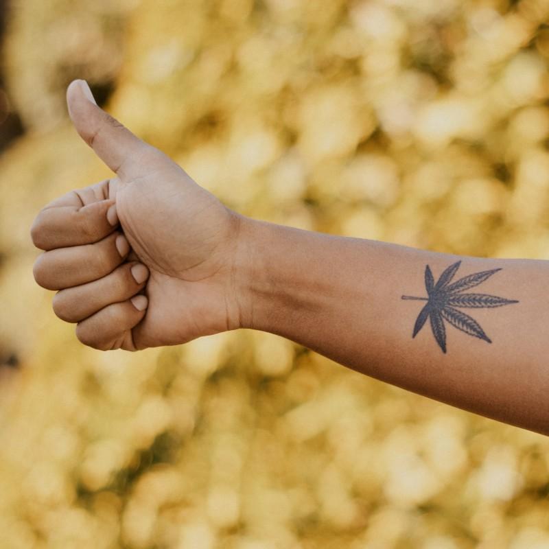10 Classy PotFriendly Tattoos That Will Make Every Day Feel Like 420   PHOTOS