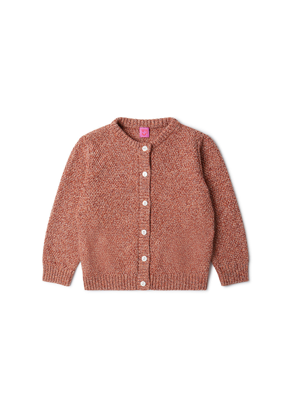 chester cardigan - 1y-2y / mixed orange brown