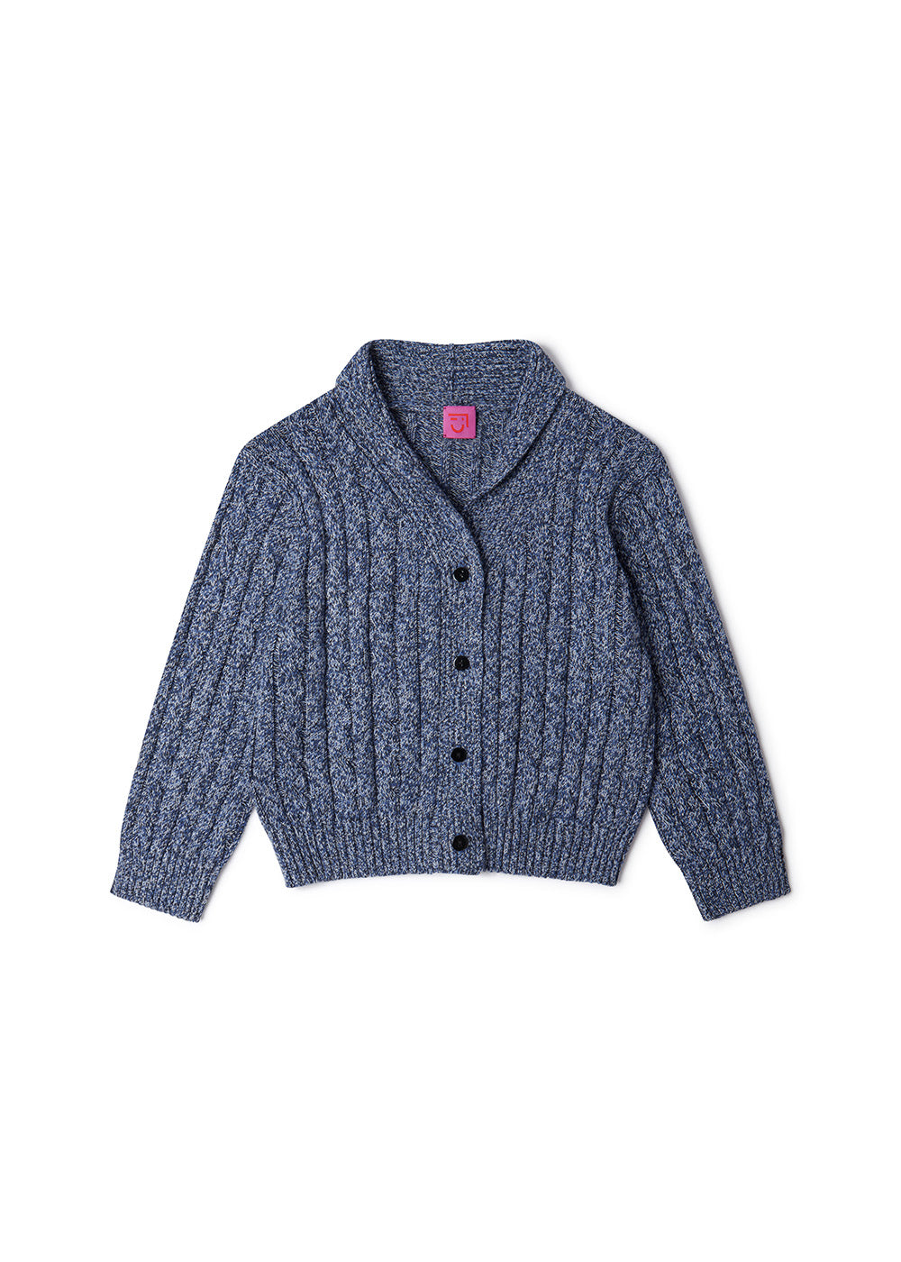 Dorset Cardigan - 2Y-3Y / Navy and Mixed Blue