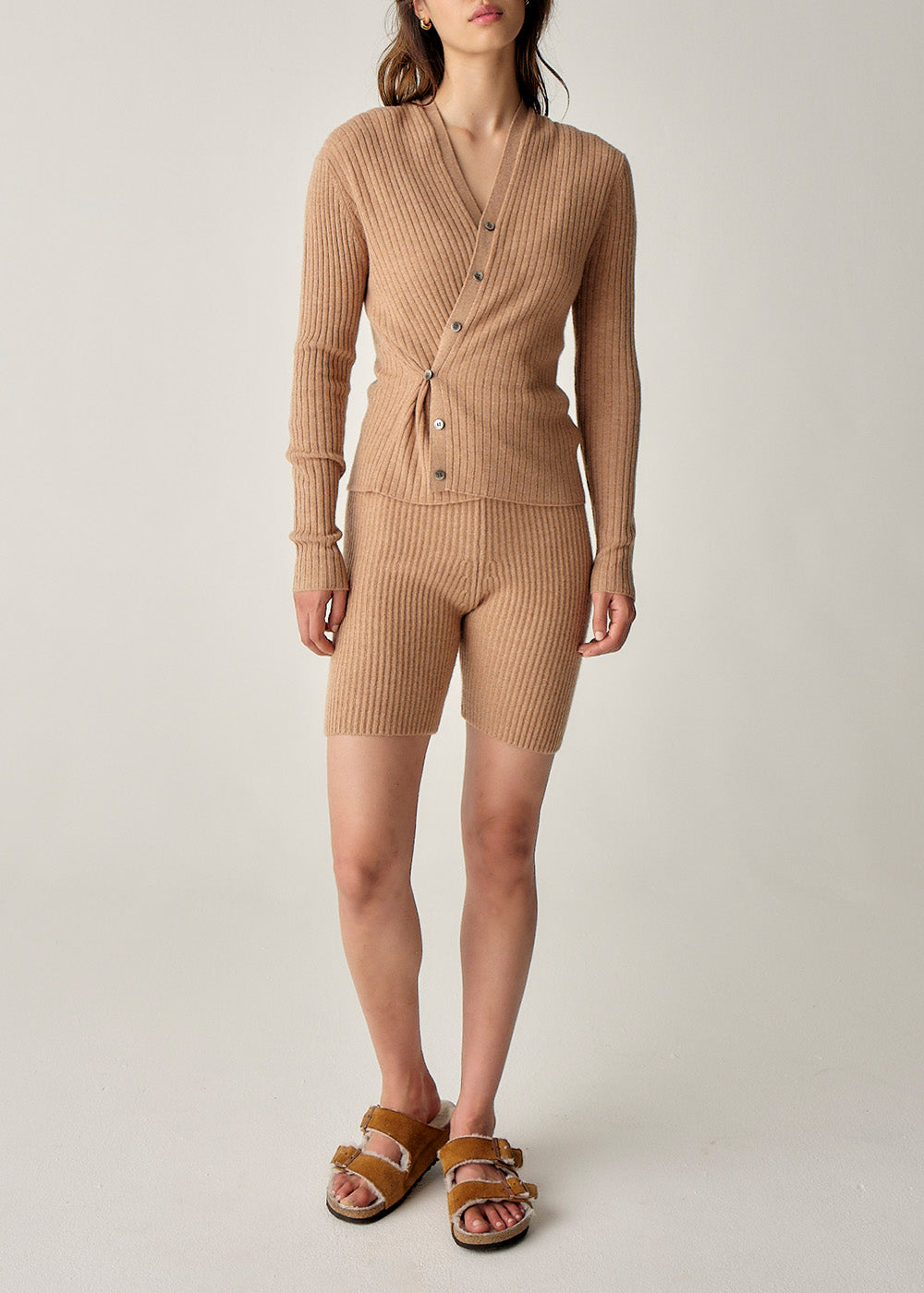 Inez Cardigan - Small / Camel