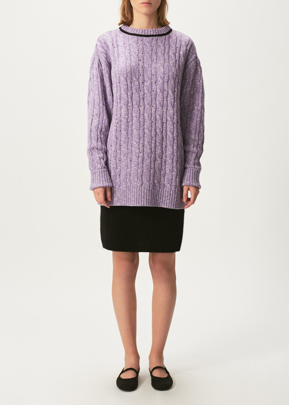 Sena Oversized Jumper - One Size / Purple