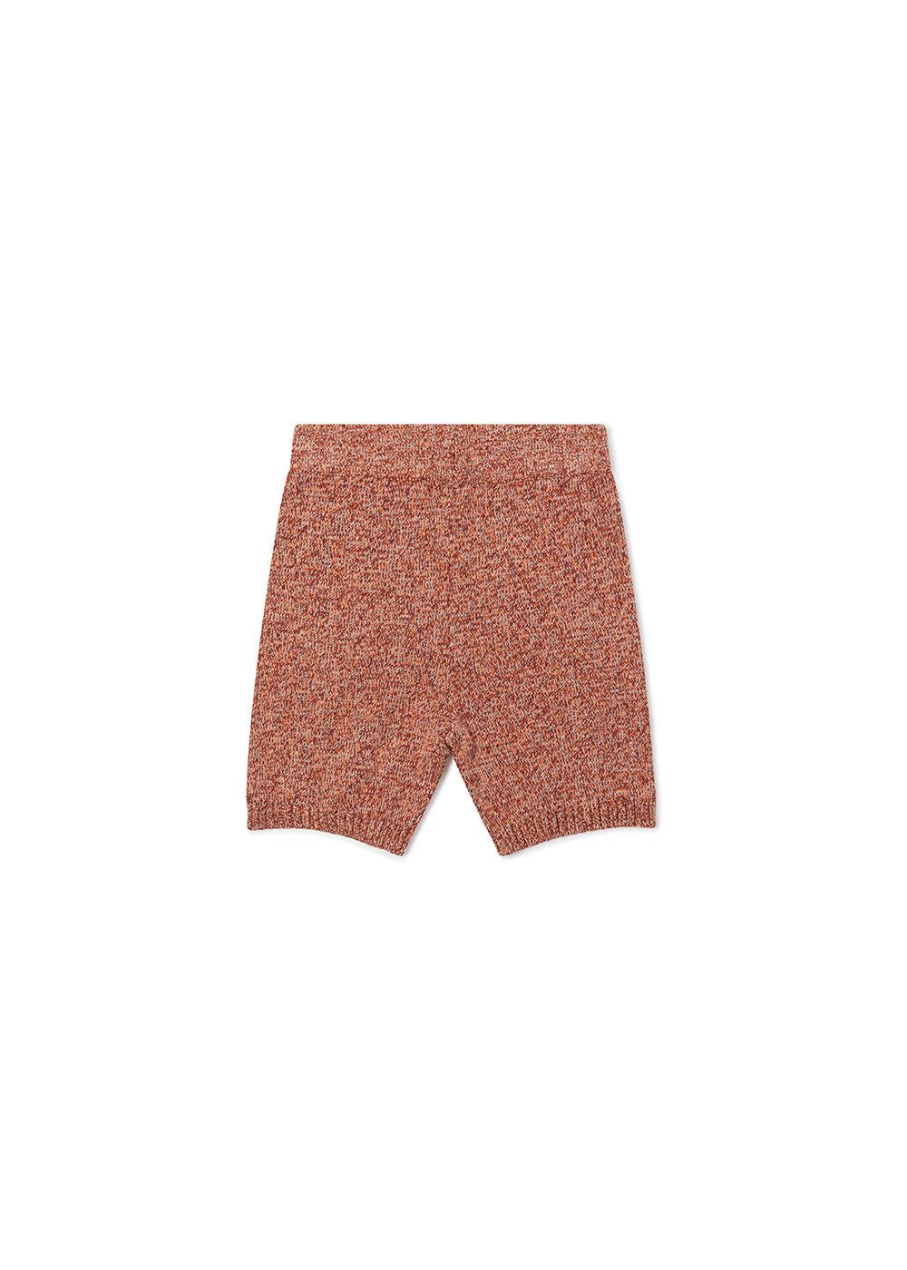 York Knitted Shorts - 2Y-3Y / Mixed Orange Brown