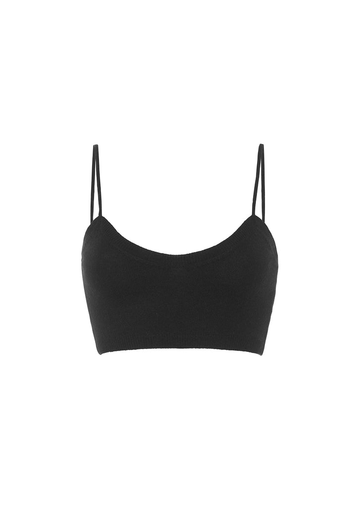 Black Cashmere Bralette#N#– CiL