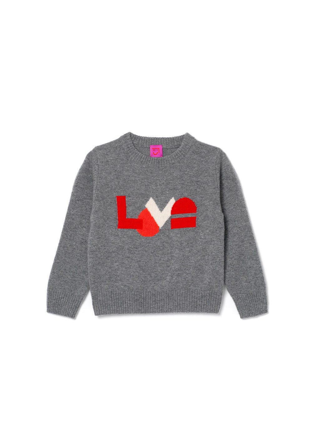 Love Cashmere Jumper - 1Y-2Y / Grey