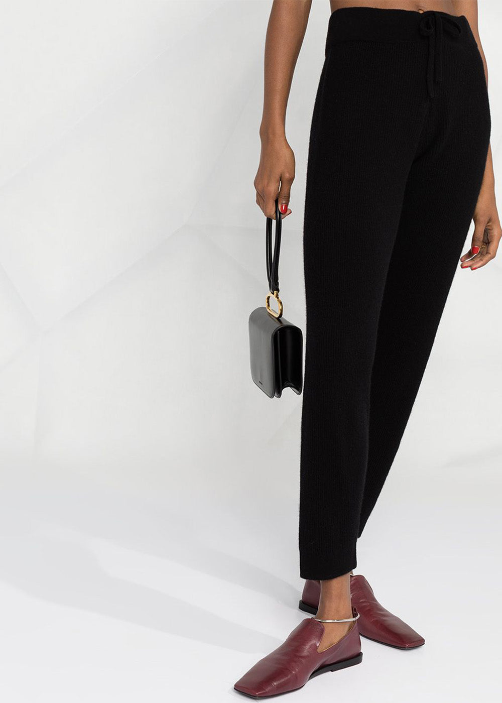 Simi Knitted Trousers - Small / Black