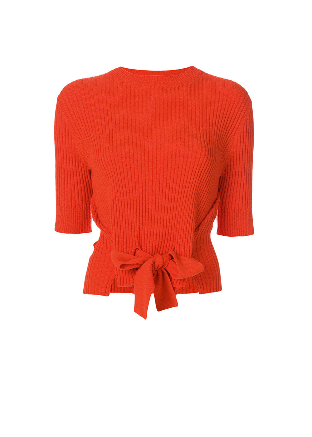 Dee Cropped Jumper - Small / PAPRIKA