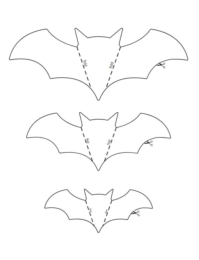 halloween bats printables