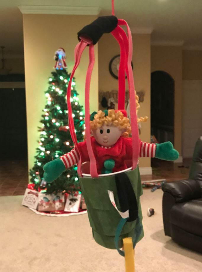 Elf on the Shelf Hot Air Balloon