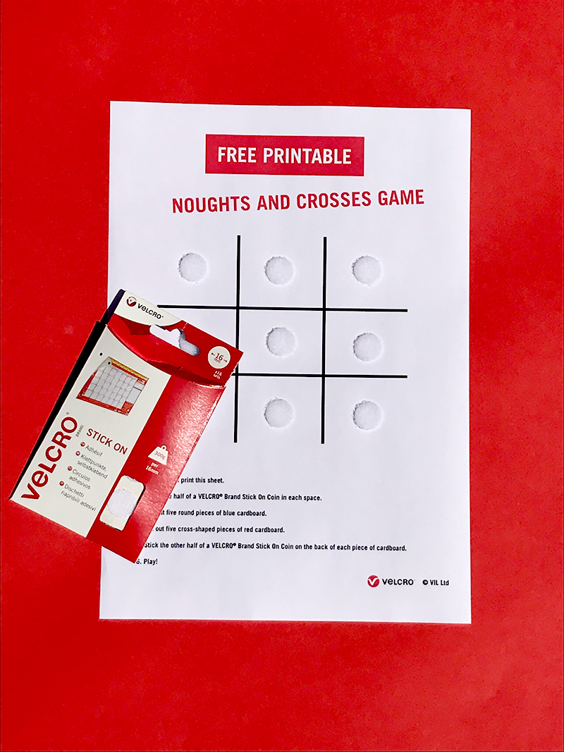 Free Printable Noughts & Crosses Game