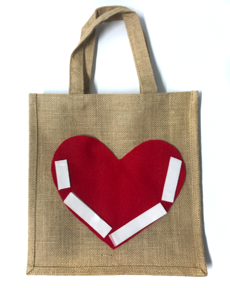 Secret Pocket Gift Bag for Valentine's Day | VELCRO® Brand