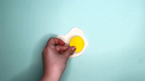 DIY Felt Play Food: step 7a