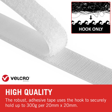 60 pièces Super Strong Self-adhésif Réutilisable Velcro Tape, Double Face  Adhésif Velcro Tape, Extra Strong Auto-adhésif Velcro Ta