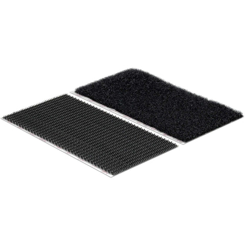 VELCRO Brand Industrial Strength Strips | Superior Holding Power on Smooth  Surfaces, Black 4 x 2, 3 Pack (90977)