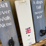 Dog Lead Hook - 'A dogs tail never lies!'