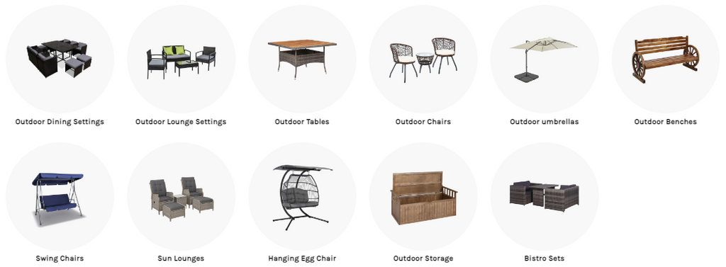 Outdoor furniture collection