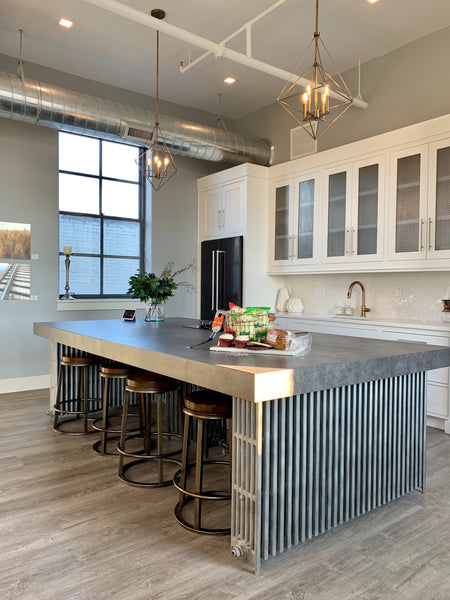 Kitchen Interior Metal Barstools 