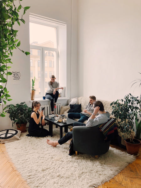 People and Plants Apartment Interior