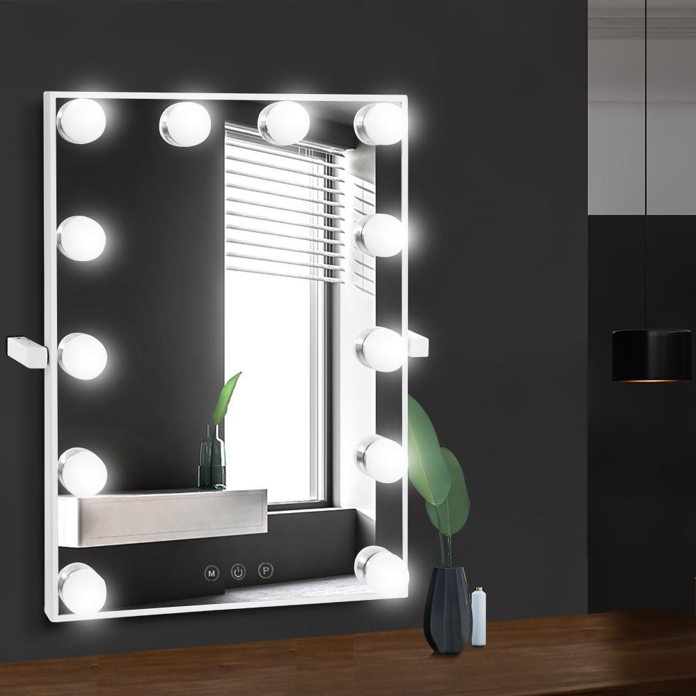 makeup wall mirror with light bulbs