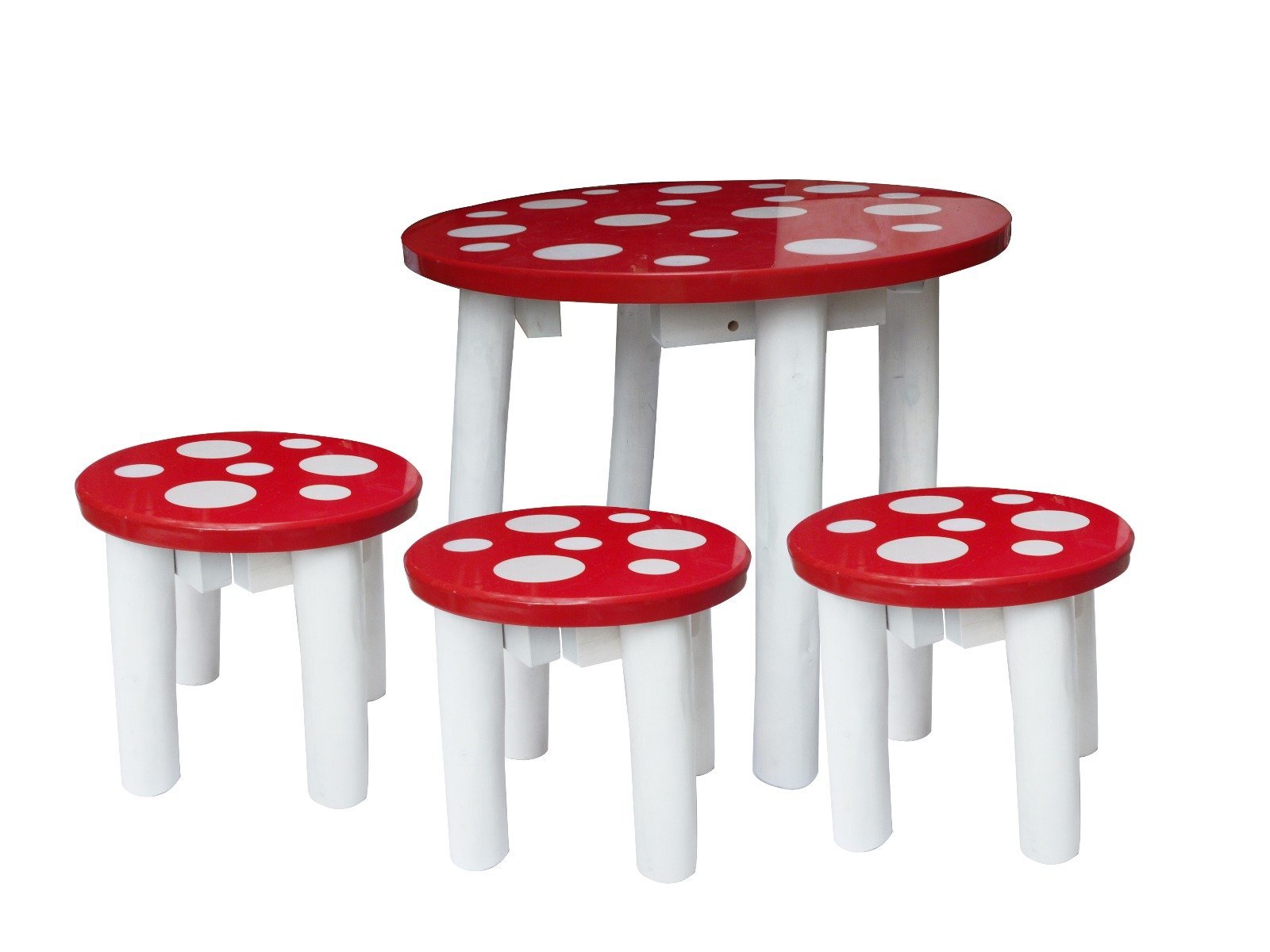 kids mushroom table