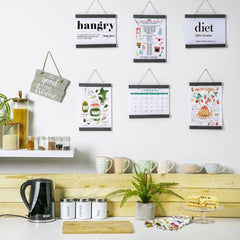 kitchen poster hangers