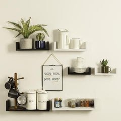 styling your shelves with a mix of things