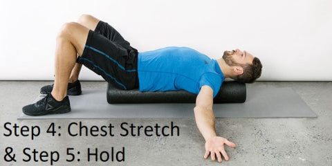 Chest Stretch over foam roll