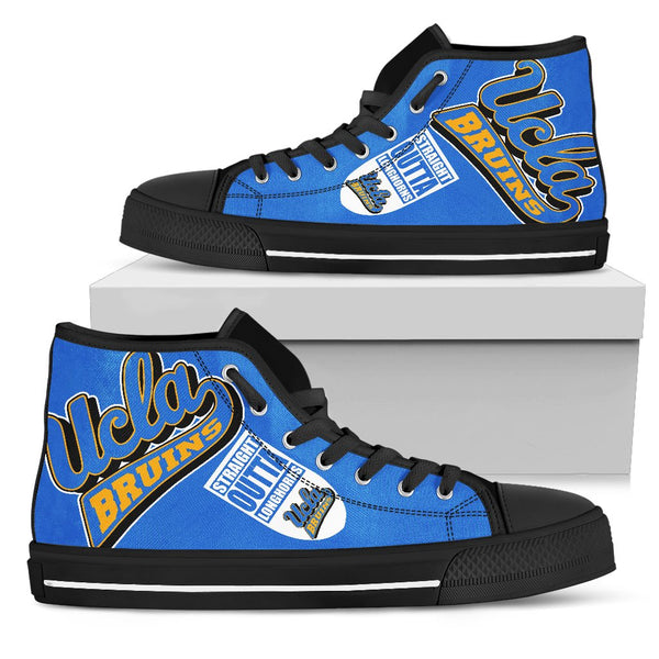 Straight Outta UCLA Bruins High Top Shoes – Vota Color