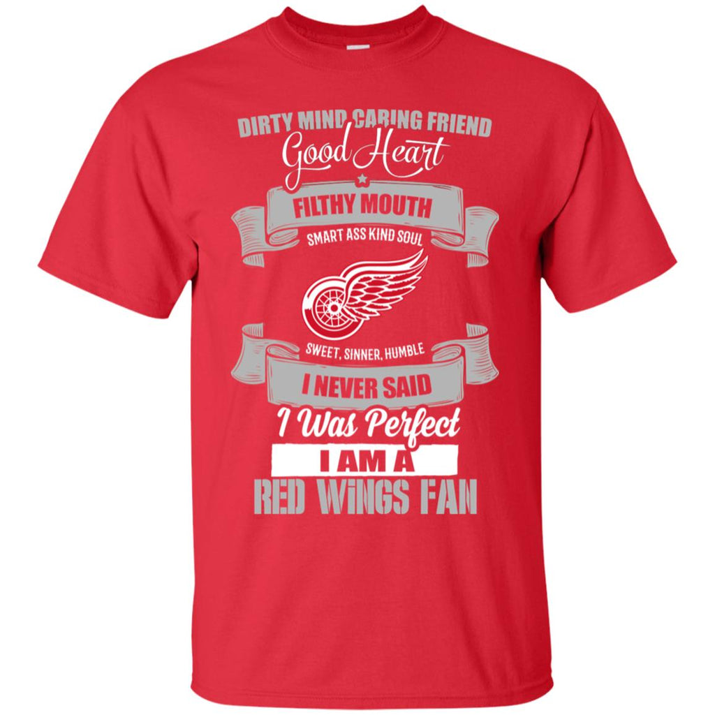 I Am A Detroit Red Wings Fan Tshirt For Lovers