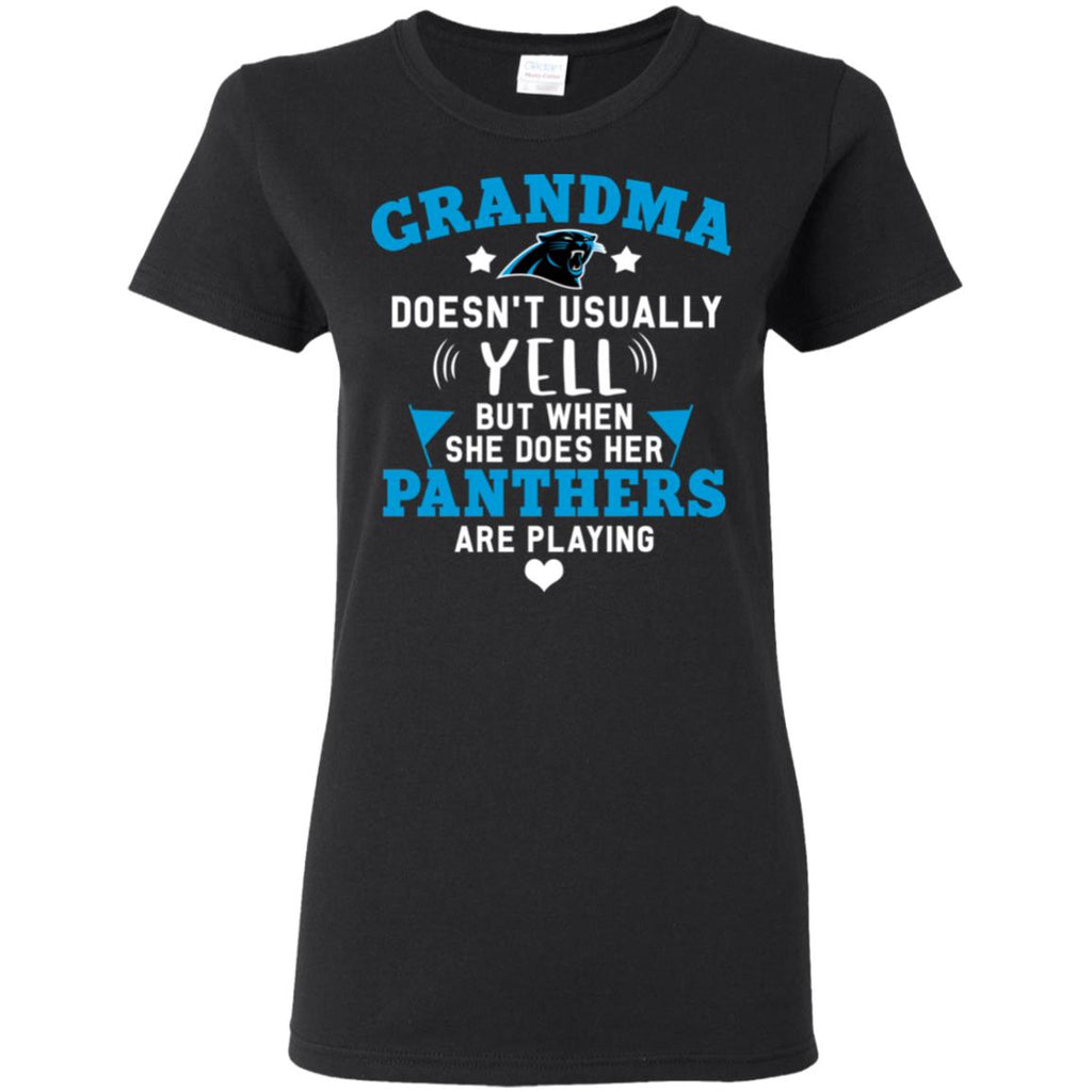 Cool But Different When She Does Her Carolina Panthers Are Playing T Shirts