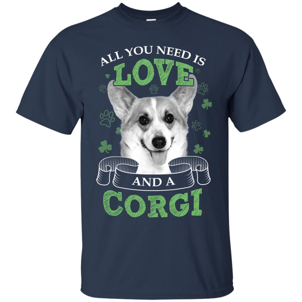 Funny Corgi Dog Tee Shirt All You Ned Is Love As Pembroke Gift – Vota Color