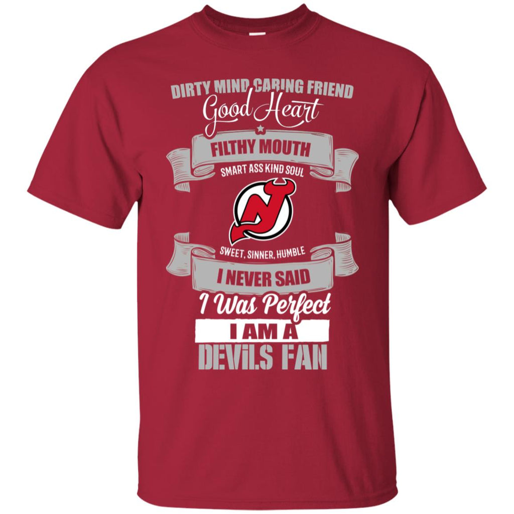 I Am A New Jersey Devils Fan Tshirt For Lovers – Vota Color