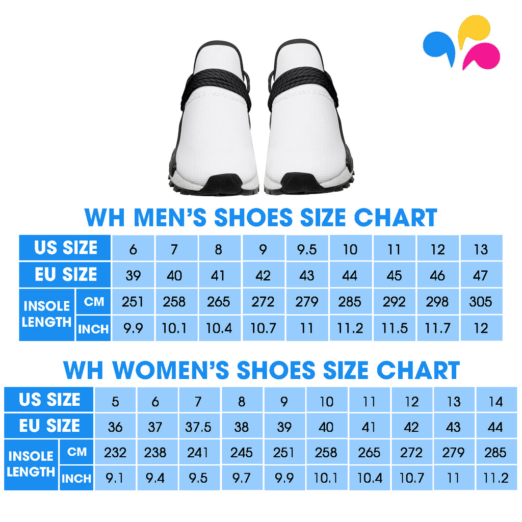 human races size chart