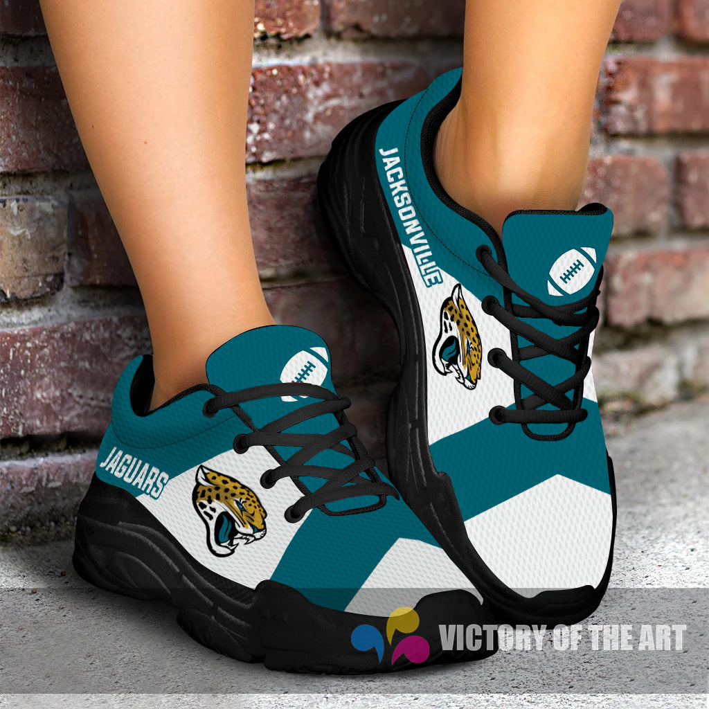 Pro Shop Logo Jacksonville Jaguars Chunky Sneakers – Vota Color