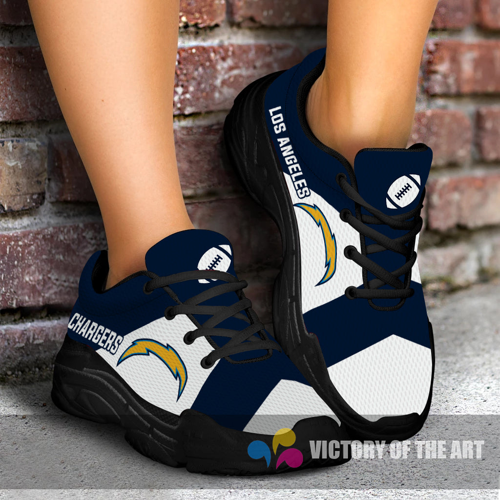 Pro Shop Logo Los Angeles Chargers Chunky Sneakers – Vota Color