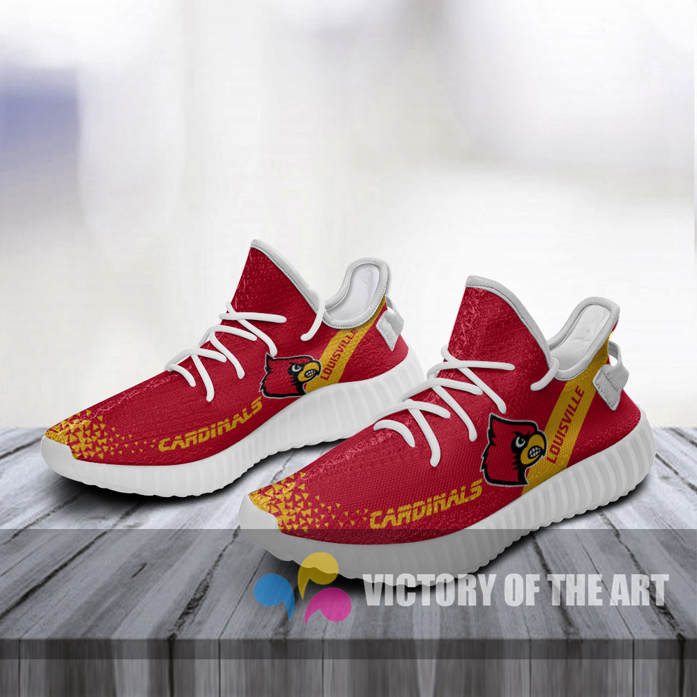 Simple Logo Louisville Cardinals Sneakers As Special Shoes – Vota Color