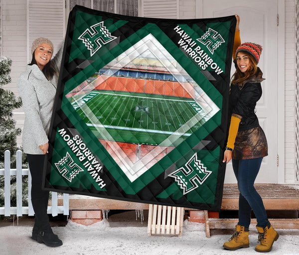 Pro Hawaii Rainbow Warriors Stadium Quilt For Fan – Vota Color