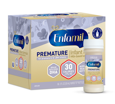 Enfamil Premature Infant Formula 30 Cal with Iron 2fl oz 6 bottles