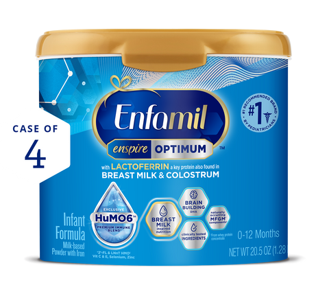 Enfamil Enspire Optimum Infant Formula 20.5oz Case of 4