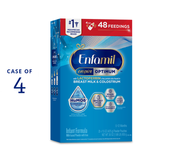 Enfamil Enspire Optimum Infant Formula Refill Box 30oz Case of 4