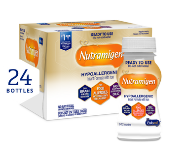 Nutramigen Liquid Infant Formula 6fl oz 24 Bottles